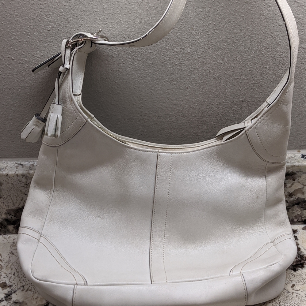 Off White Coach Purse